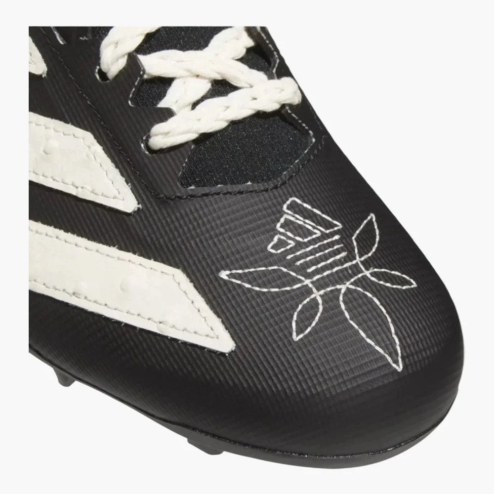 Size 7.5- adidas Adizero Electric II Rodeo Black Off White JQ3969